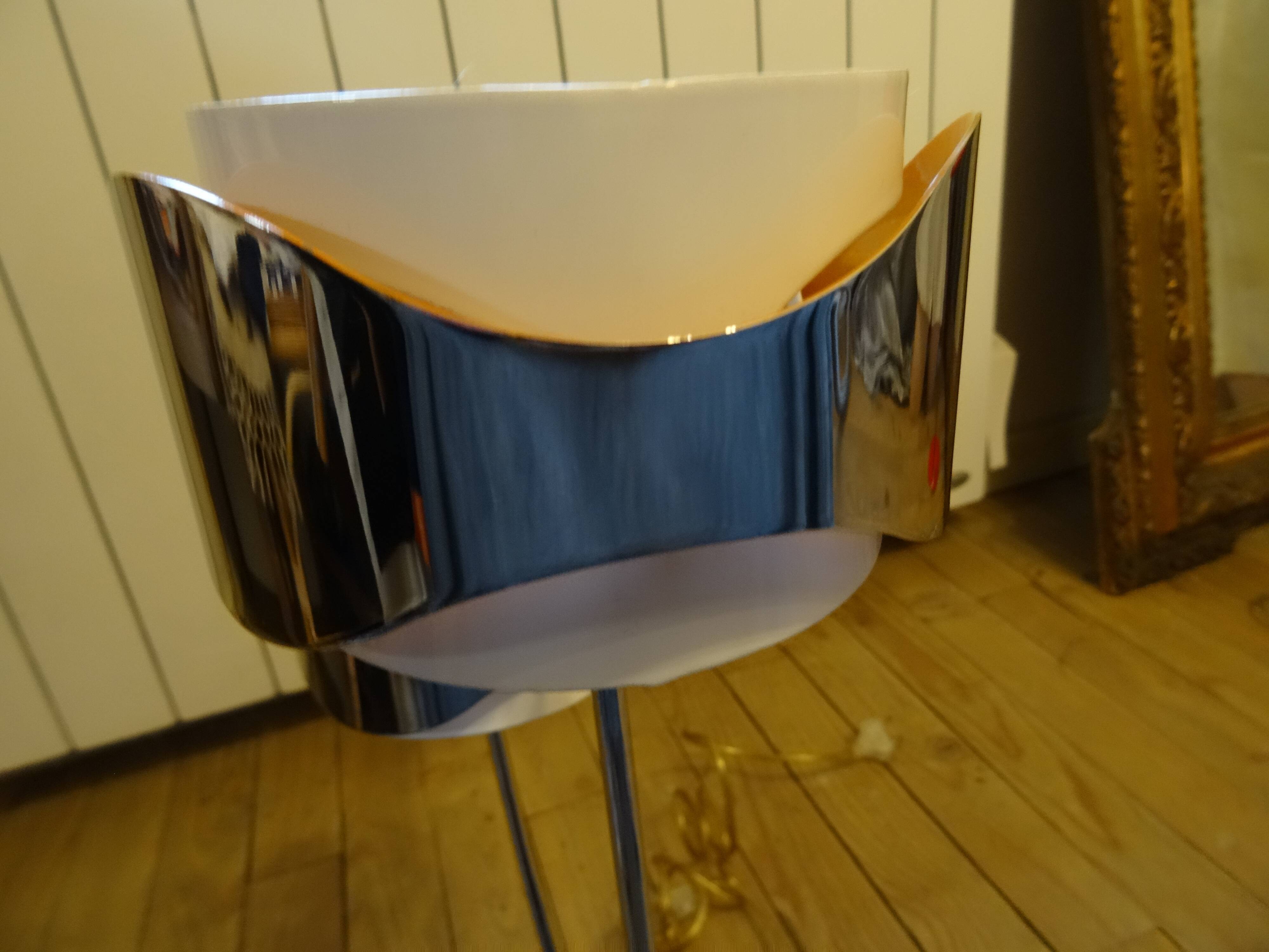 2-rod stainless steel lamp