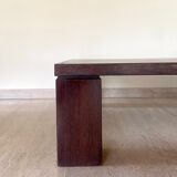 Wooden coffee table by Rolf Middelboe & Gorm Lindum for Tranekaer, Denmark, 1970