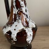 Vallauris soliflore handle vase
