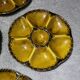 Authentic old vintage oyster set signed Gien France