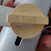 White clamp spotlight Targetti Sankey 1970s