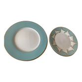 Lot de 4 assiettes  Christian Lacroix