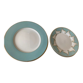 Lot de 4 assiettes  Christian Lacroix