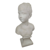 Sculpture Bust of Louise Brongniart in Marble after Jean-Antoine Houdon