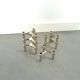 Design Nagel Stoff ensemble de bougies vintage