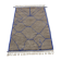 Berber carpet taupe and majorelle blue 200x308cm