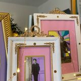 Old frame and photo