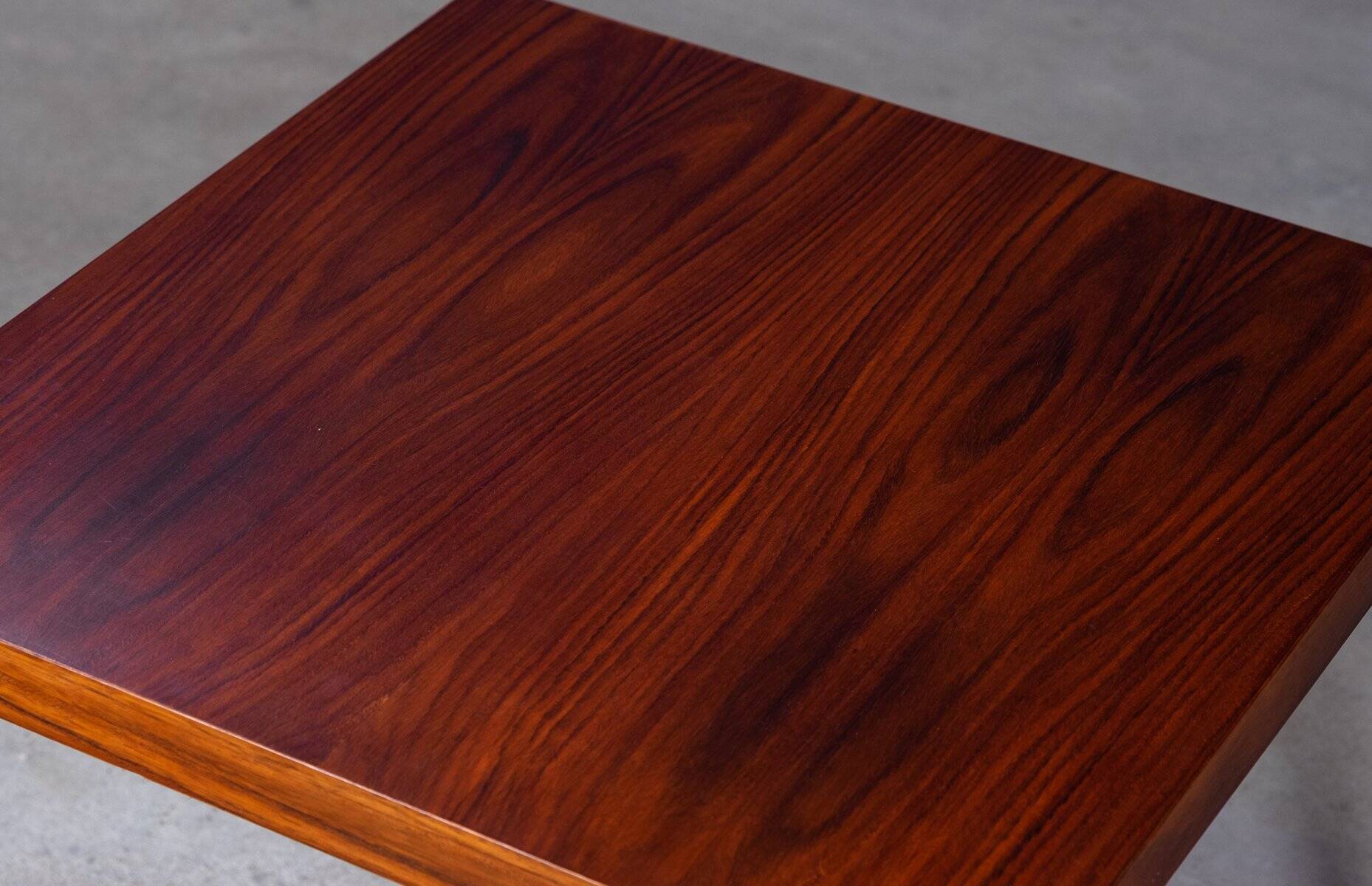 Mid-Century Coffee or Side Table in Rosewood by Severin Hansen for Haslev Møbelsnedkeri, Denmark, 1950s