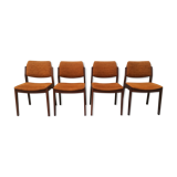 4 chaises en teck