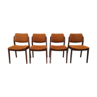 4 chaises en teck