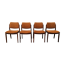 4 chaises en teck