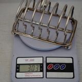 Butter dish and toaster English silverware