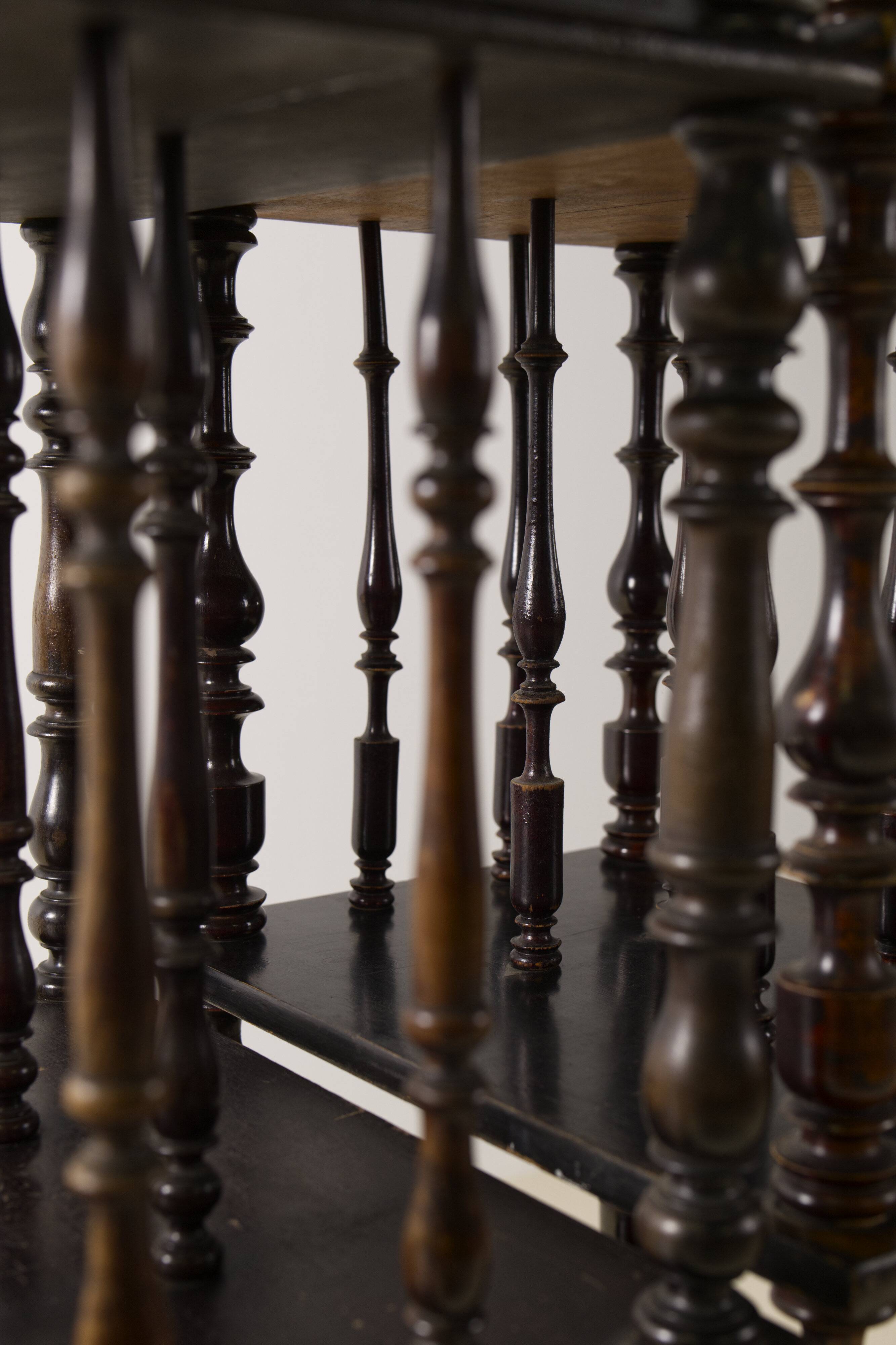 Paire de cabinets à partitions de Napoléon III