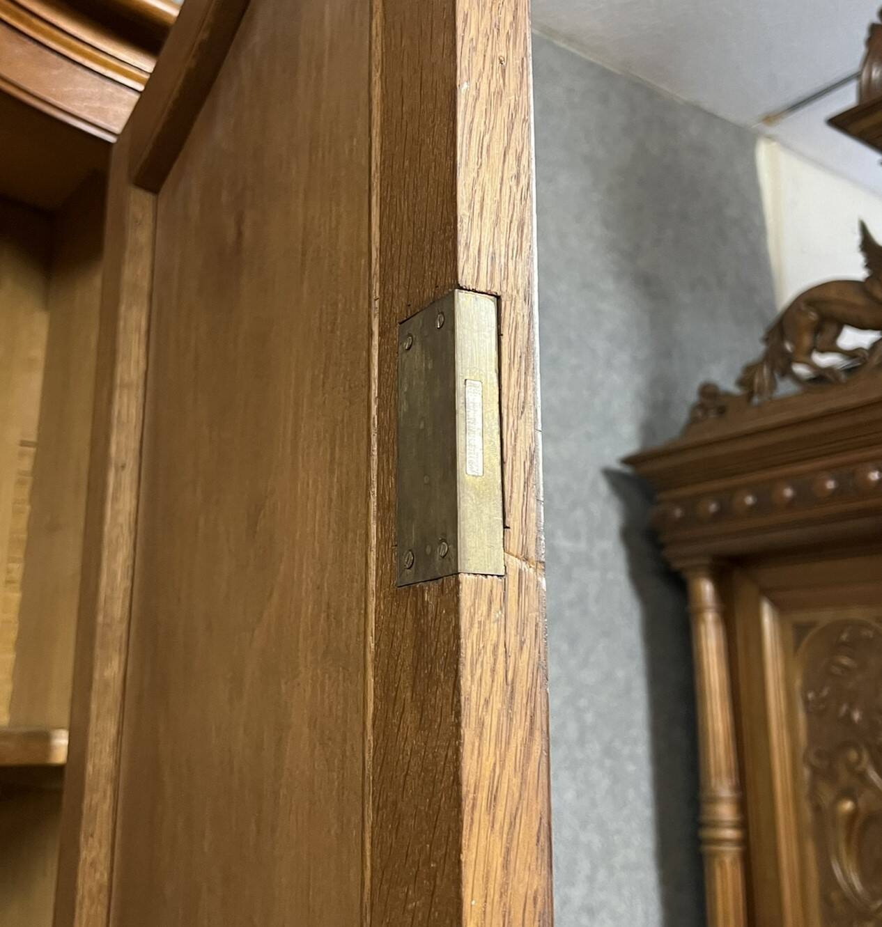 Louis XV two-body walnut sideboard circa 1850