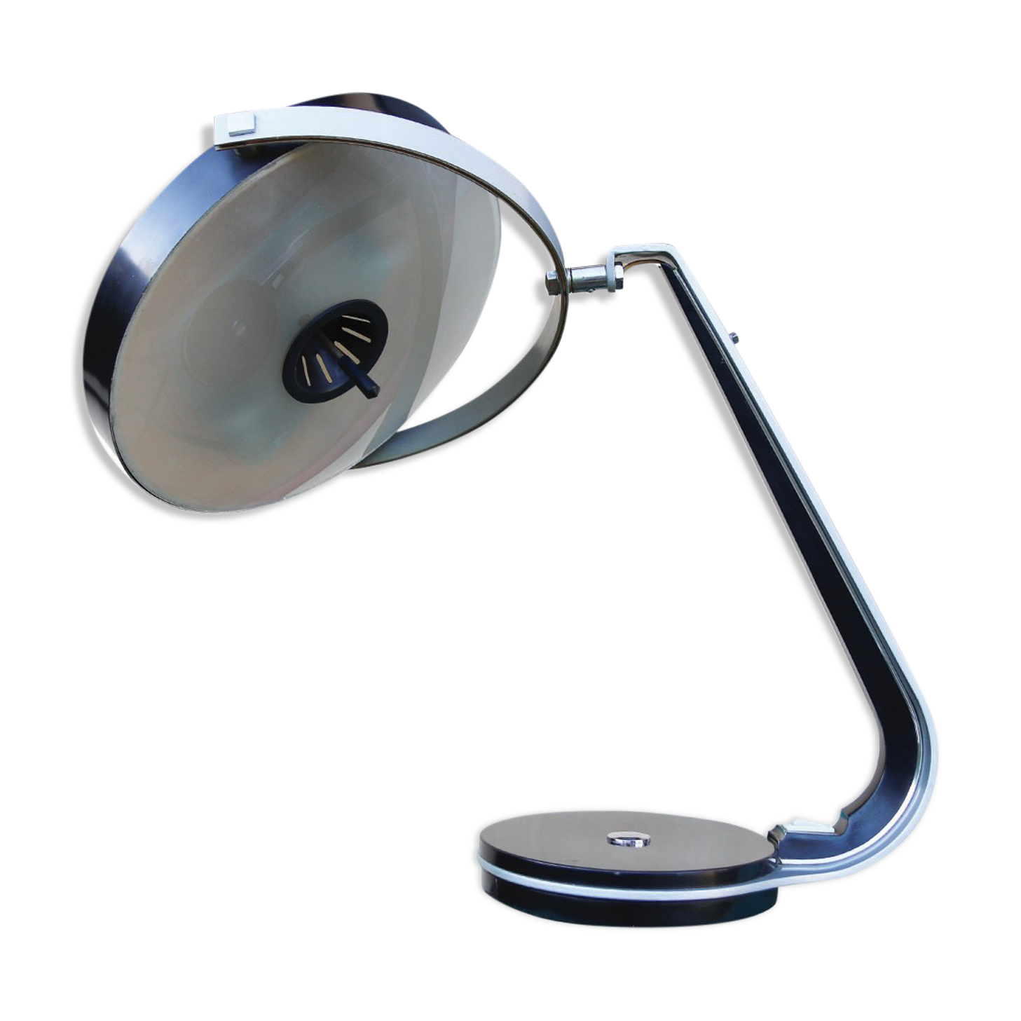 Lupela Ray/Cobra desk lamp from Fase Madrid, 1960s