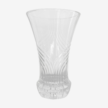 Molded glass vase France