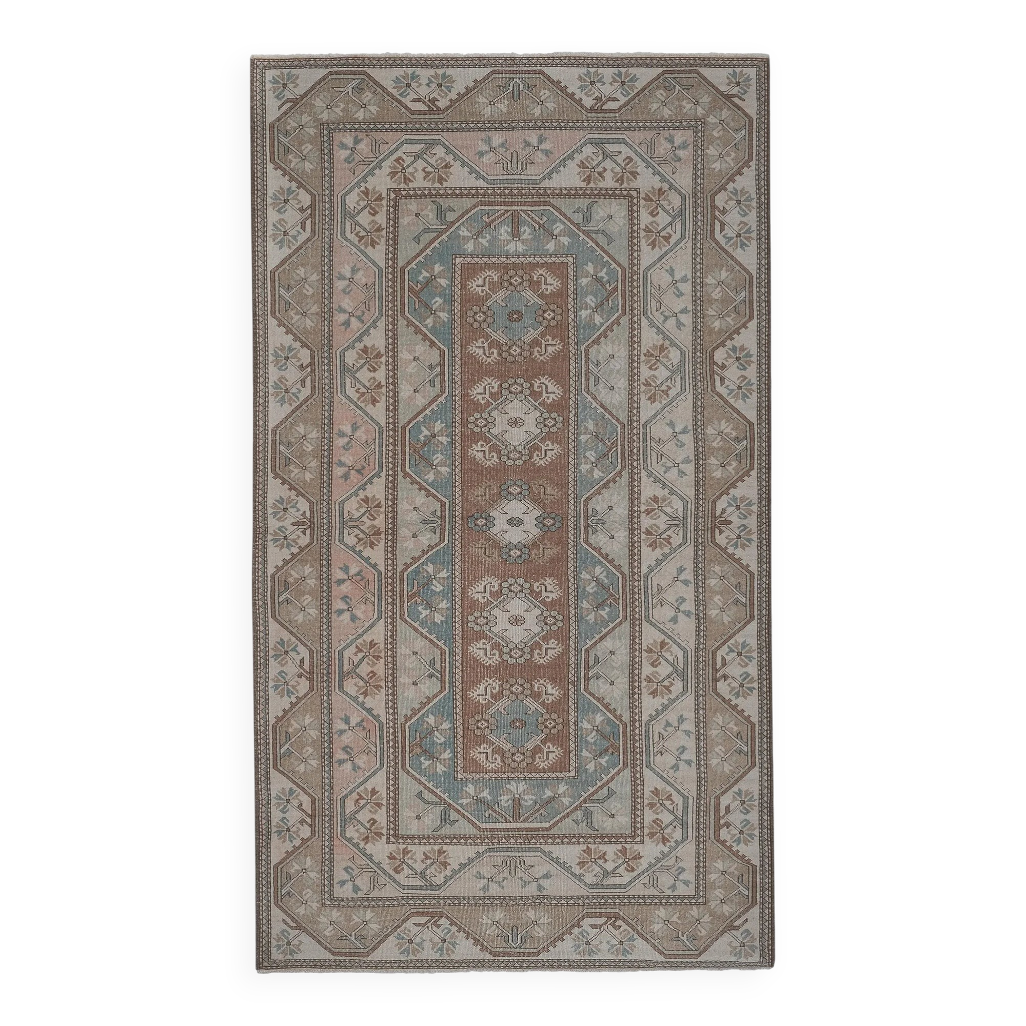 Tapis turc vintage fait main