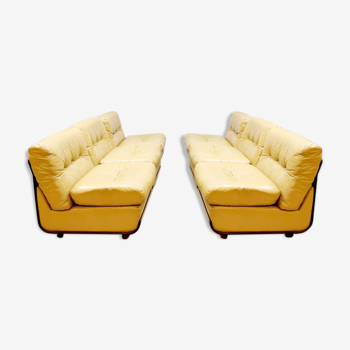 Vintage Italian design modular sofa