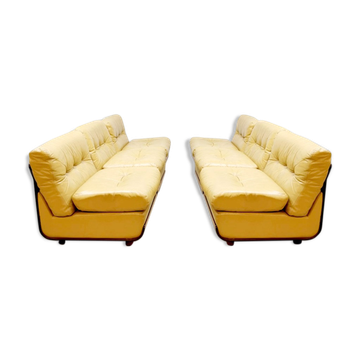 Vintage Italian design modular sofa