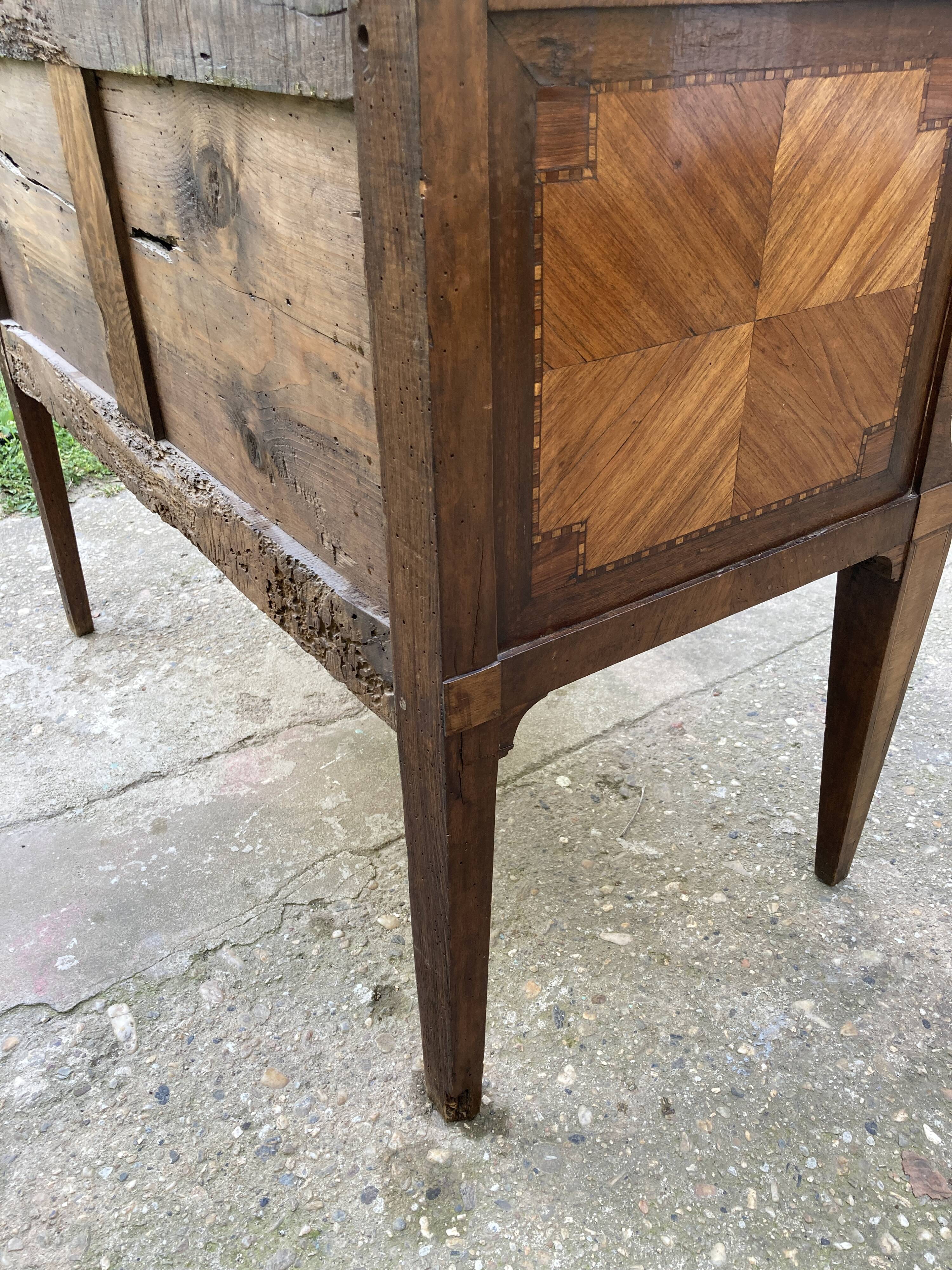 Antique commode - 18th century - marquetry