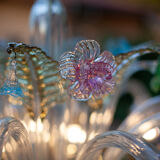 Murano glass chandelier circa 1980