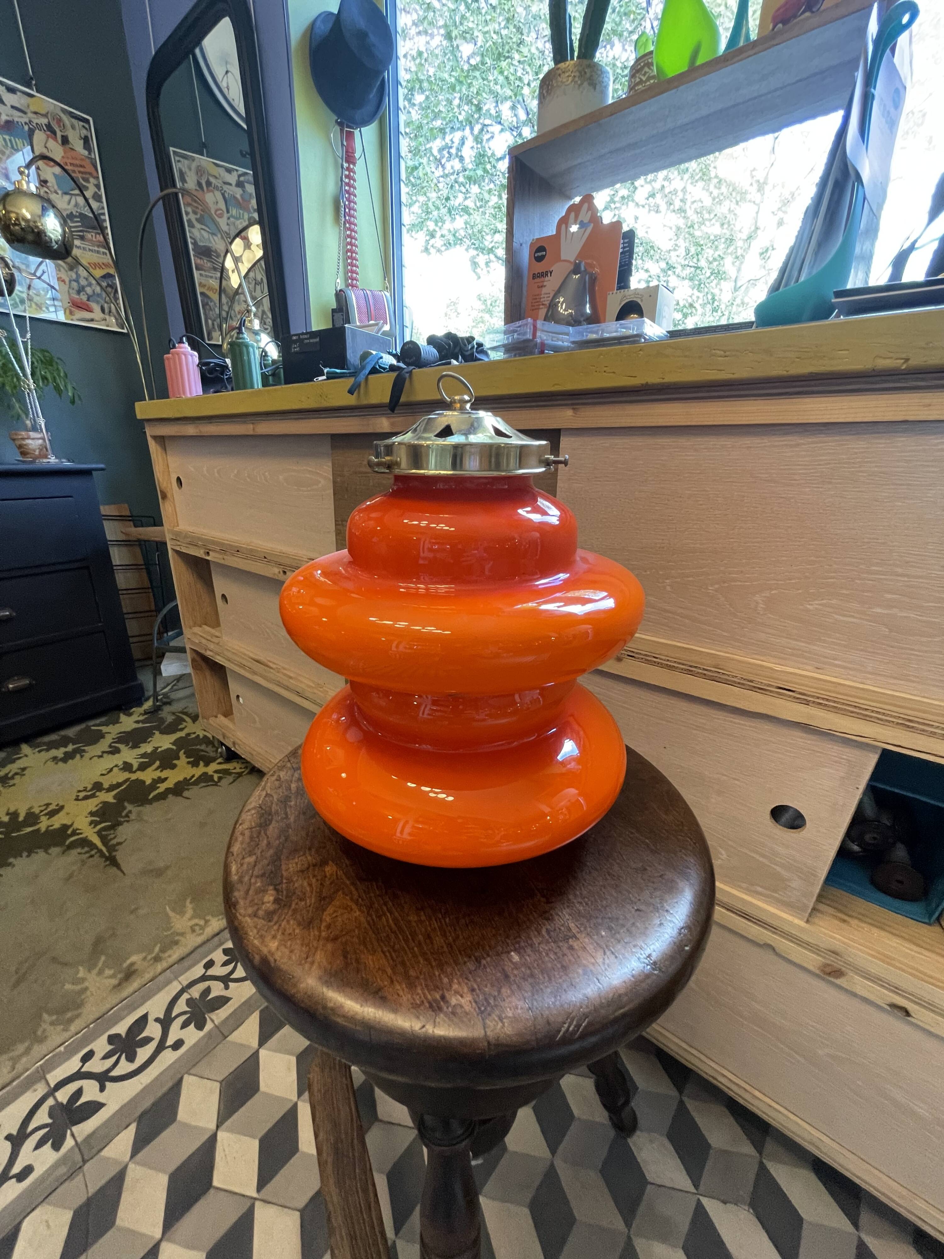 suspension opaline  italienne