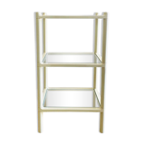 Off-white Bakelite shelf by Makio Hasuike for Gedy 1970