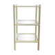 Off-white Bakelite shelf by Makio Hasuike for Gedy 1970