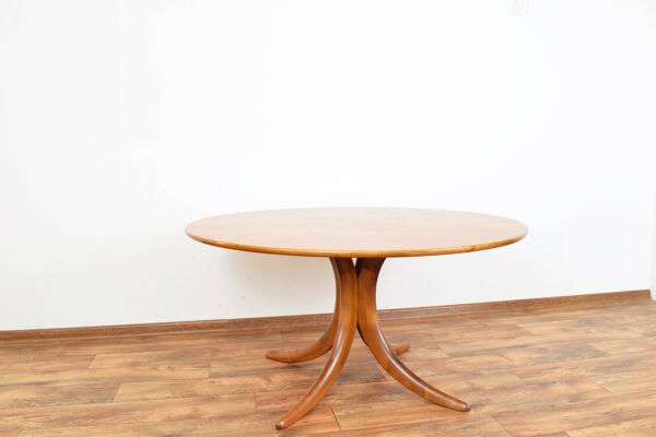 Table en noyer du milieu du siècle d'Alma, années 1960.