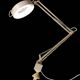 Grande lampe articulée loupe d atelier architecte vintage
