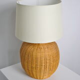 Rattan lamp 1980