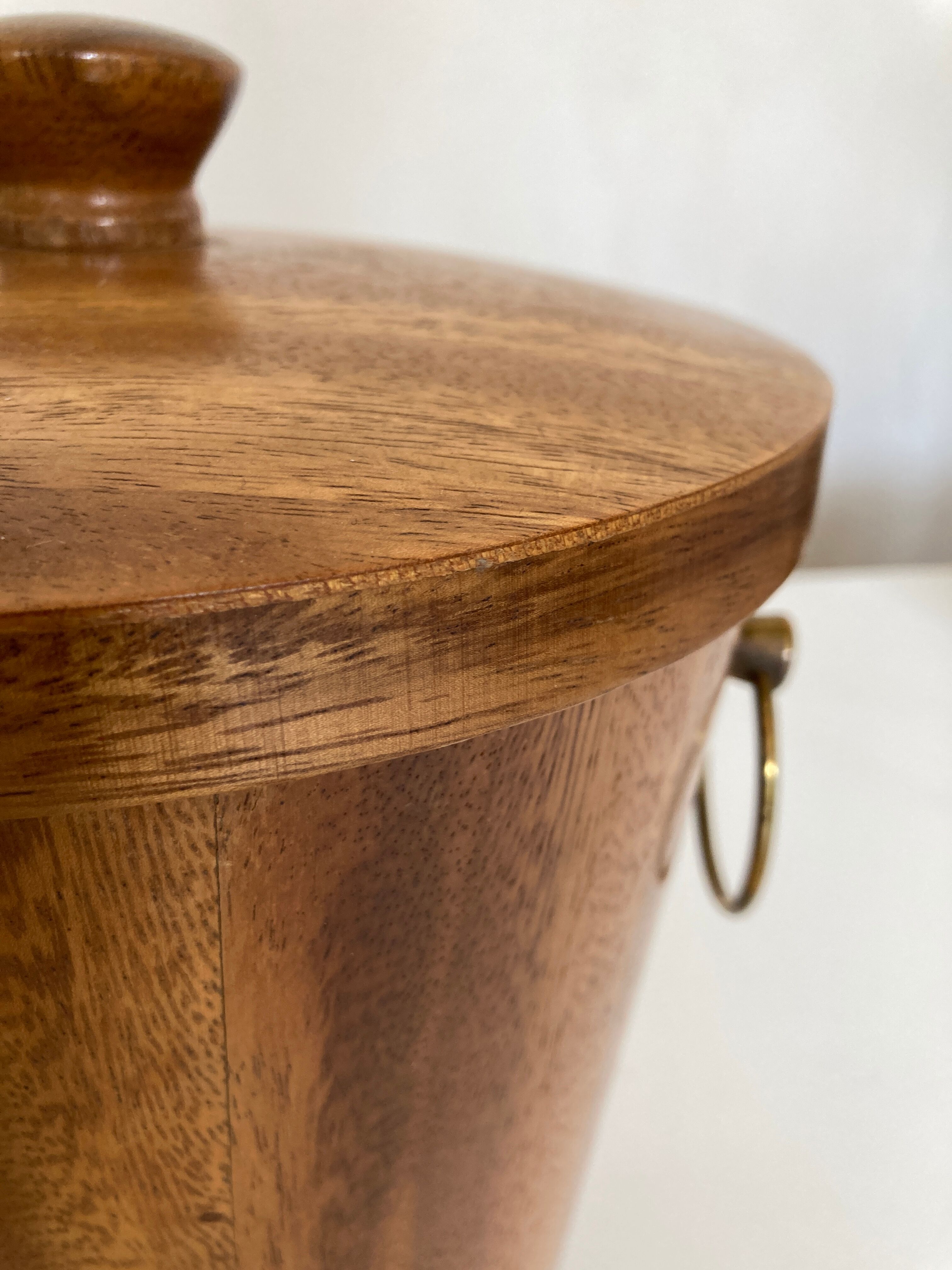 1960 Scandinavian teak champagne bucket