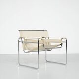 "B3 Wassily" Armchair Fabric by Marcel Breuer for Gavina, 1925s.