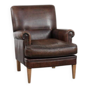 Fauteuil en cuir