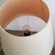Lampe de table Scandinave en teck - 1960