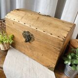 Restored wooden chest