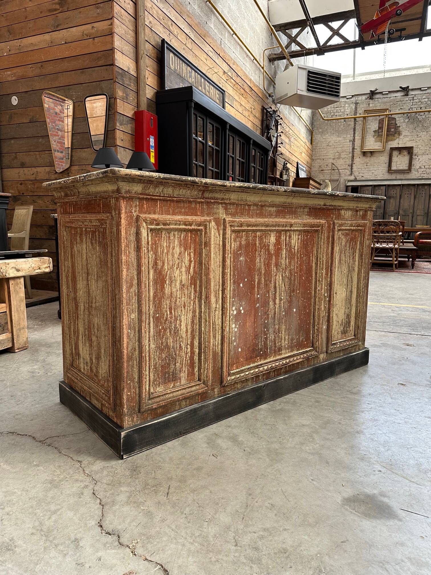 Comptoir patiné Fin XIXème