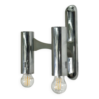 Chrome wall lamps by Sciolari - 2 available