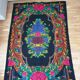 The bee rug, amazing vintage romanian wool rug, elegant romantic, bohemian design, rustic eclectic