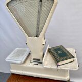 Antique double-sided scale grocery counter