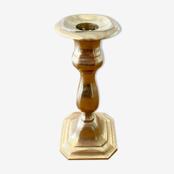 Golden candle holder