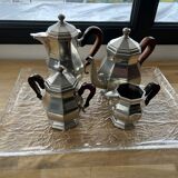 3-piece pewter service from the manor