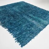 Long hairy bohemian kilim rug,268x325cm