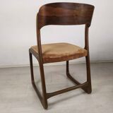 4 baumann sleigh chairs