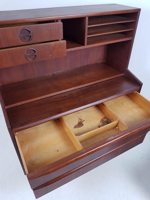 Vintage Danish teak secretary