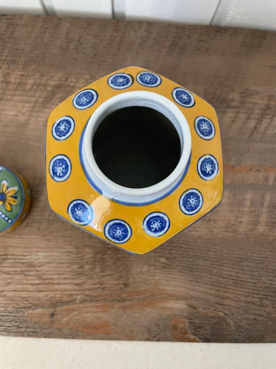 Boîte à Thé en Céramique