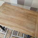 Solid wooden farm table 110X65cm