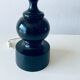 Vintage turned wooden lamp