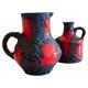 Jugs en céramique moderne du milieu du siècle par Marei Keramiks, années 1960, Allemagne