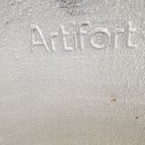 Oval dining table by Pierre Paulin for Artifort